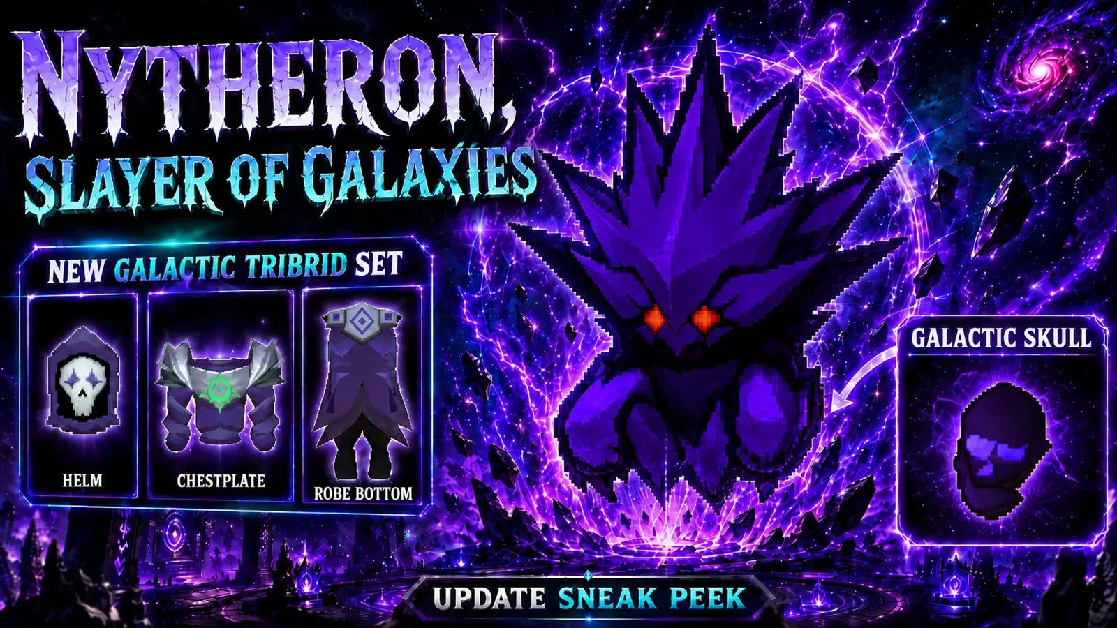Official Nytheron, Slayer of Galaxies & Apex Accessories update banner